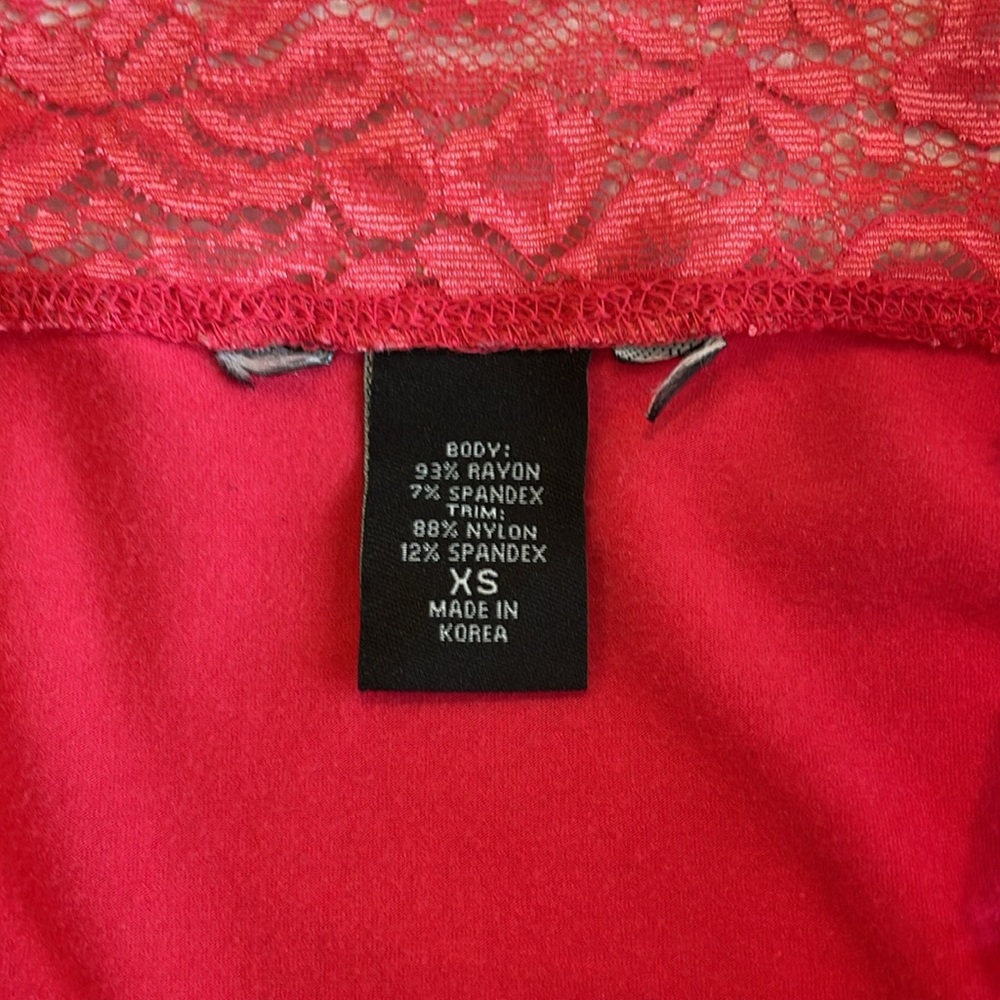 Lace Waist Skirt by Moda International - Picture 5 of 5